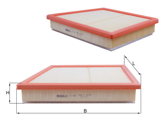Повітряний фільтр   LX 4060   MAHLE
