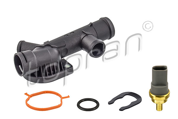 Фланец охлаждающей жидкости, TOPRAN 117 179 Фланец охлаждающей жидкости, TOPRAN 117 179