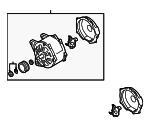 Механизм свободного хода генератора   06B903016AB   VAG