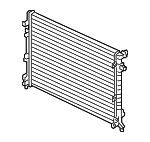 Радіатор, система охолодження двигуна   3QF121251D   VAG