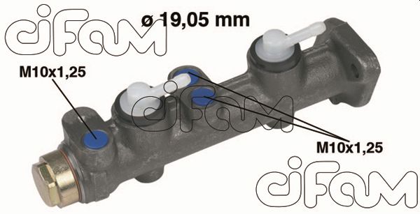 Главный тормозной цилиндр   202-063   CIFAM