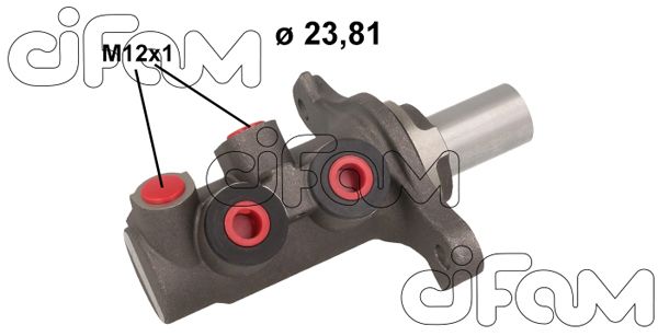 Главный тормозной цилиндр   202-1136   CIFAM