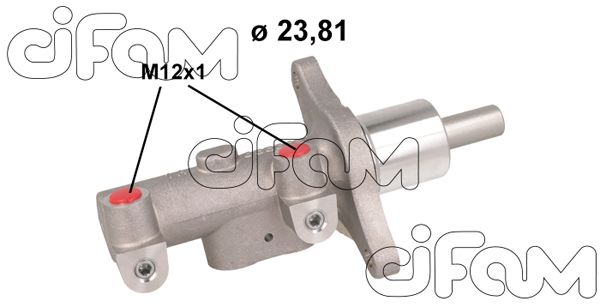 Головний гальмівний циліндр   202-1137   CIFAM