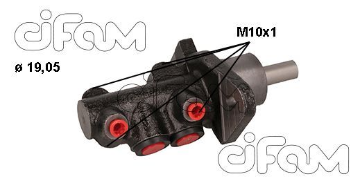 Головний гальмівний циліндр   202-1139   CIFAM