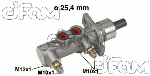 Головний гальмівний циліндр   202-166   CIFAM
