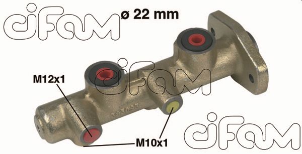 Головний гальмівний циліндр   202-173   CIFAM