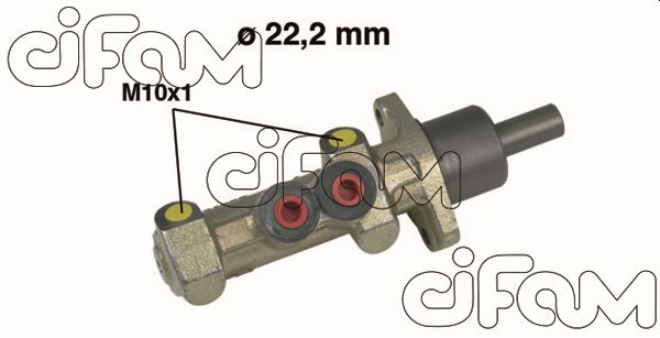 Главный тормозной цилиндр   202-227   CIFAM