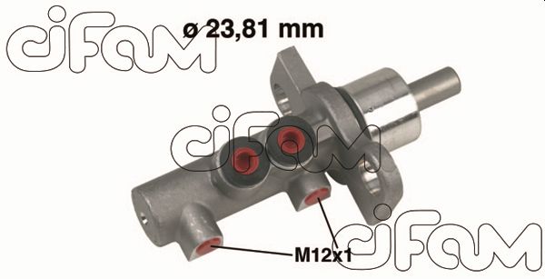 Главный тормозной цилиндр   202-260   CIFAM