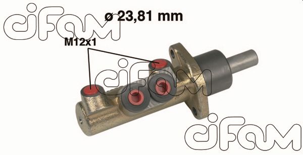 Главный тормозной цилиндр   202-311   CIFAM