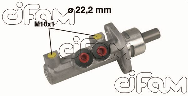 Главный тормозной цилиндр   202-327   CIFAM