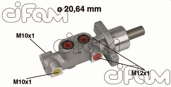 Главный тормозной цилиндр   202-357   CIFAM