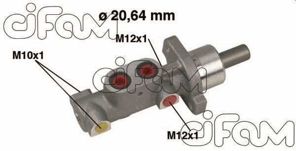 Главный тормозной цилиндр   202-363   CIFAM