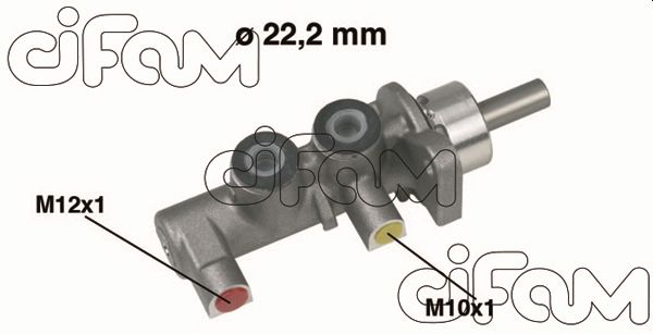 Главный тормозной цилиндр   202-380   CIFAM