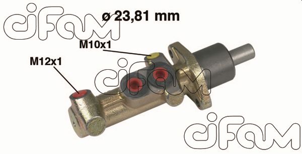 Главный тормозной цилиндр   202-386   CIFAM