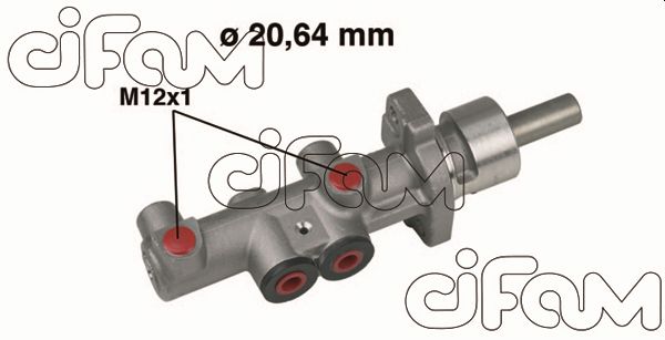 Главный тормозной цилиндр   202-404   CIFAM