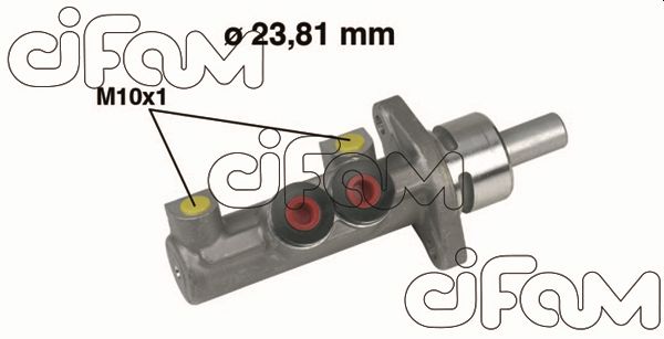 Главный тормозной цилиндр   202-412   CIFAM