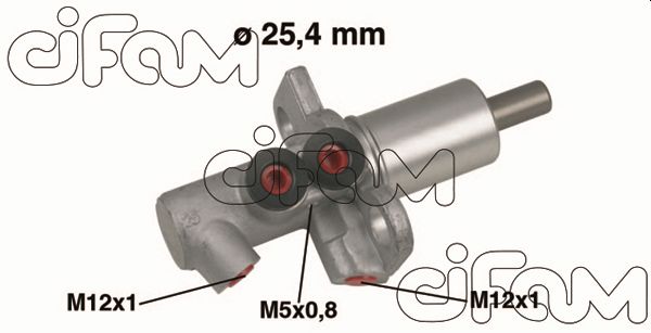 Главный тормозной цилиндр   202-458   CIFAM