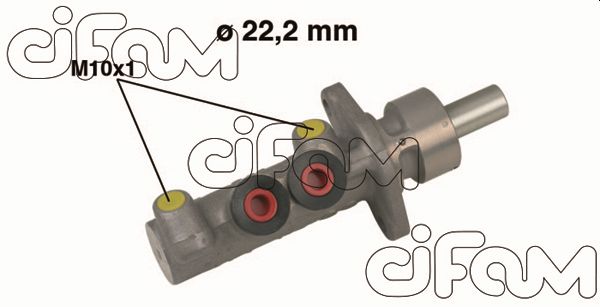 Главный тормозной цилиндр   202-482   CIFAM