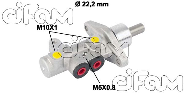 Главный тормозной цилиндр   202-549   CIFAM
