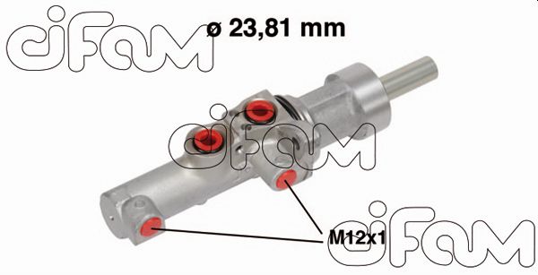 Главный тормозной цилиндр   202-550   CIFAM