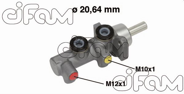 Главный тормозной цилиндр   202-697   CIFAM