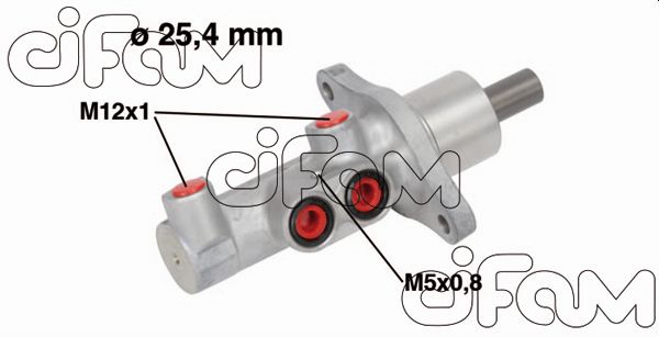 Головний гальмівний циліндр   202-718   CIFAM