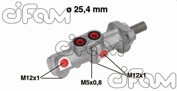 Главный тормозной цилиндр   202-756   CIFAM