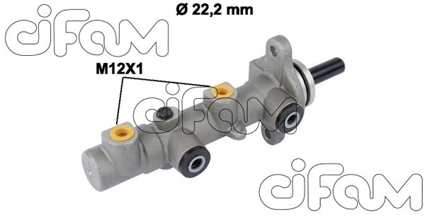 Главный тормозной цилиндр   202-825   CIFAM