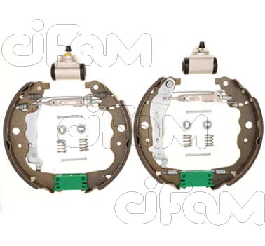 Комплект гальмівних колодок   151-357   CIFAM