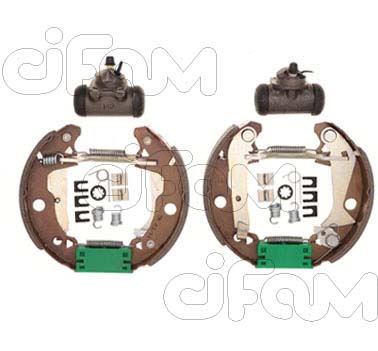 Комплект гальмівних колодок   151-373   CIFAM