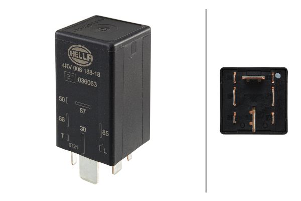 Блок керування, час розжарювання, HELLA 4RV 008 188-181 Блок керування, час розжарювання, HELLA 4RV 008 188-181