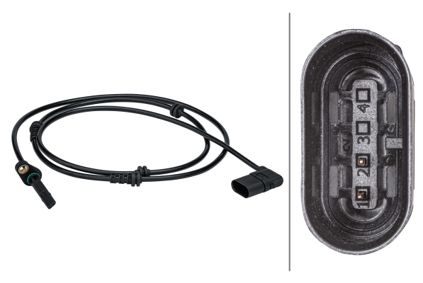 Датчик, частота вращения колеса   6PU 012 679-451   HELLA