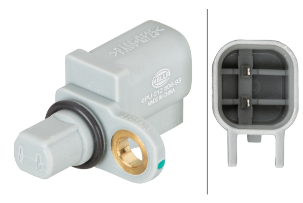 Датчик, кількість обертів колеса   6PU 012 806-931   HELLA