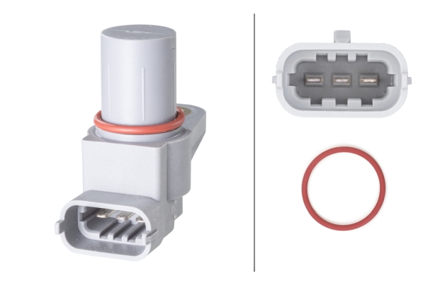 Датчик, положение распределительного вала   6PU 009 121-711   HELLA