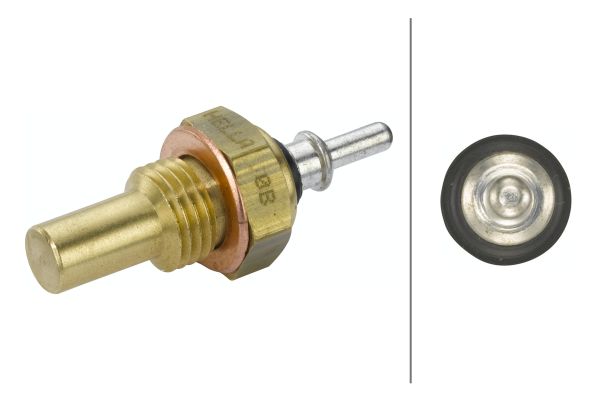 Датчик, температура охолоджувальної рідини   6PT 009 107-251   HELLA