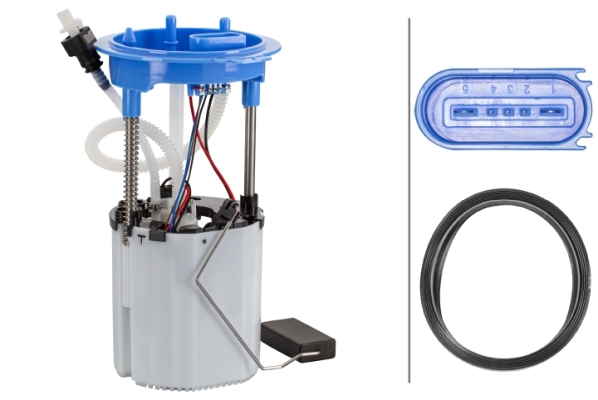 Вузол подачі палива, HELLA 8TF 358 146-811 Вузол подачі палива, HELLA 8TF 358 146-811