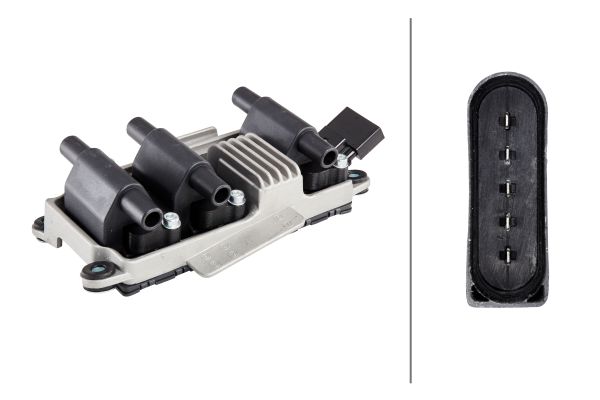 Котушка запалювання   5DA 358 057-291   HELLA