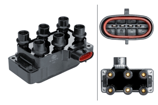 Котушка запалювання   5DA 358 168-301   HELLA