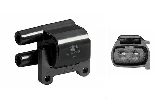 Котушка запалювання   5DA 358 168-651   HELLA