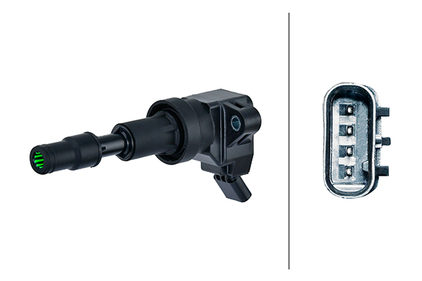 Котушка запалювання   5DA 358 168-781   HELLA