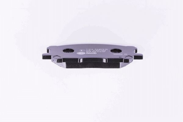 Комплект гальмівних накладок, дискове гальмо 8DB 355 010-071 HELLA #3