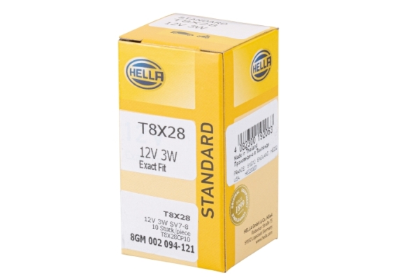 Лампа накаливания, фонарь указателя поворота   8GM 002 094-121   HELLA