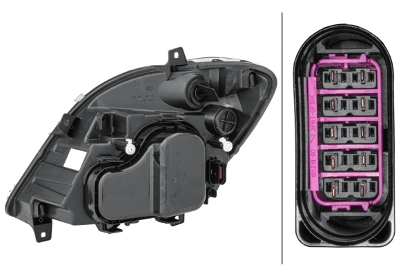 Основная фара 1EB 247 012-061 HELLA #1