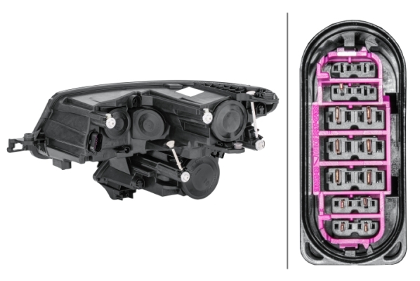 Основная фара 1EF 012 669-101 HELLA #1