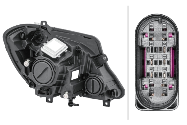 Основна фара 1EJ 011 030-311 HELLA #1