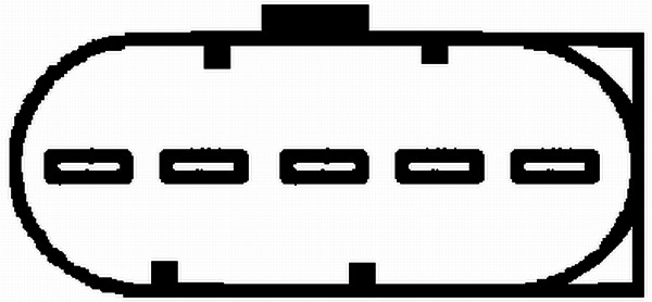 Витратомір повітря 8ET 009 149-061 HELLA #1