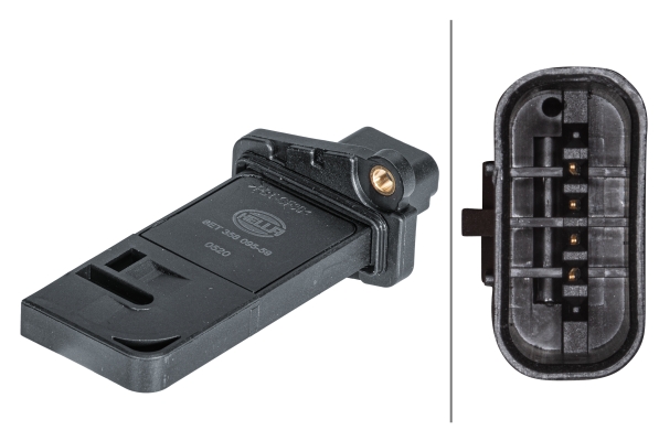 Расходомер воздуха   8ET 358 095-591   HELLA