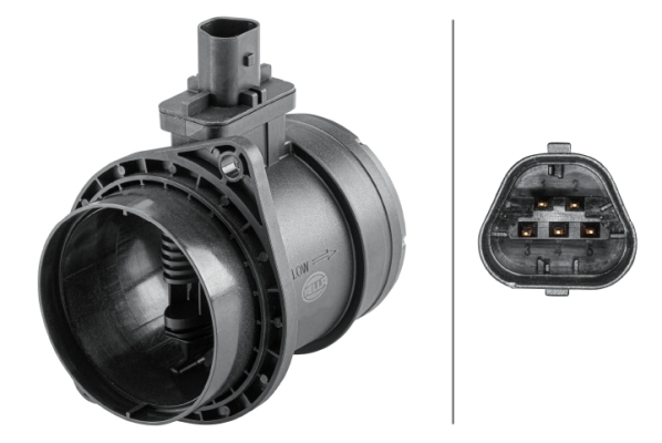 Расходомер воздуха   8ET 358 095-631   HELLA