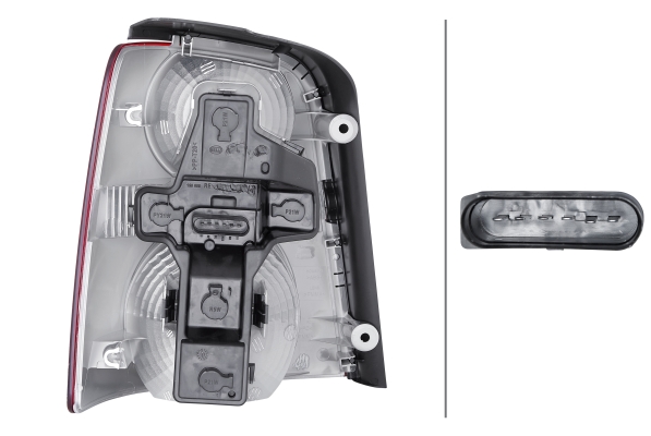 Задній ліхтар 2SK 009 477-061 HELLA #1