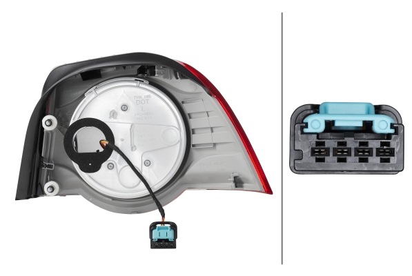 Задній ліхтар 2VA 009 246-091 HELLA #1